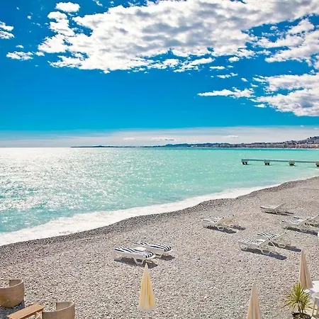 Wehost Prom- Jardin & -coeur Promenade Des Anglais-2 Personnes / 1 Canape-lit