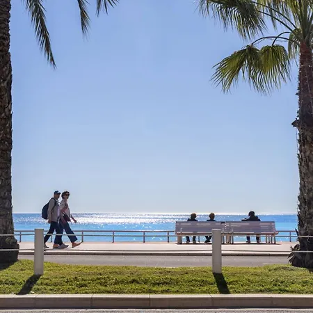 شقة Wehost Prom- Jardin & -coeur Promenade Des Anglais-2 Personnes / 1 Canape-lit