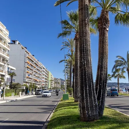 شقة Wehost Prom- Jardin & -coeur Promenade Des Anglais-2 Personnes / 1 Canape-lit نيس